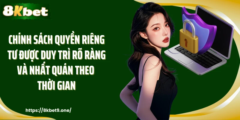 Chính sách quyền riêng tư được duy trì rõ ràng và nhất quán theo thời gian